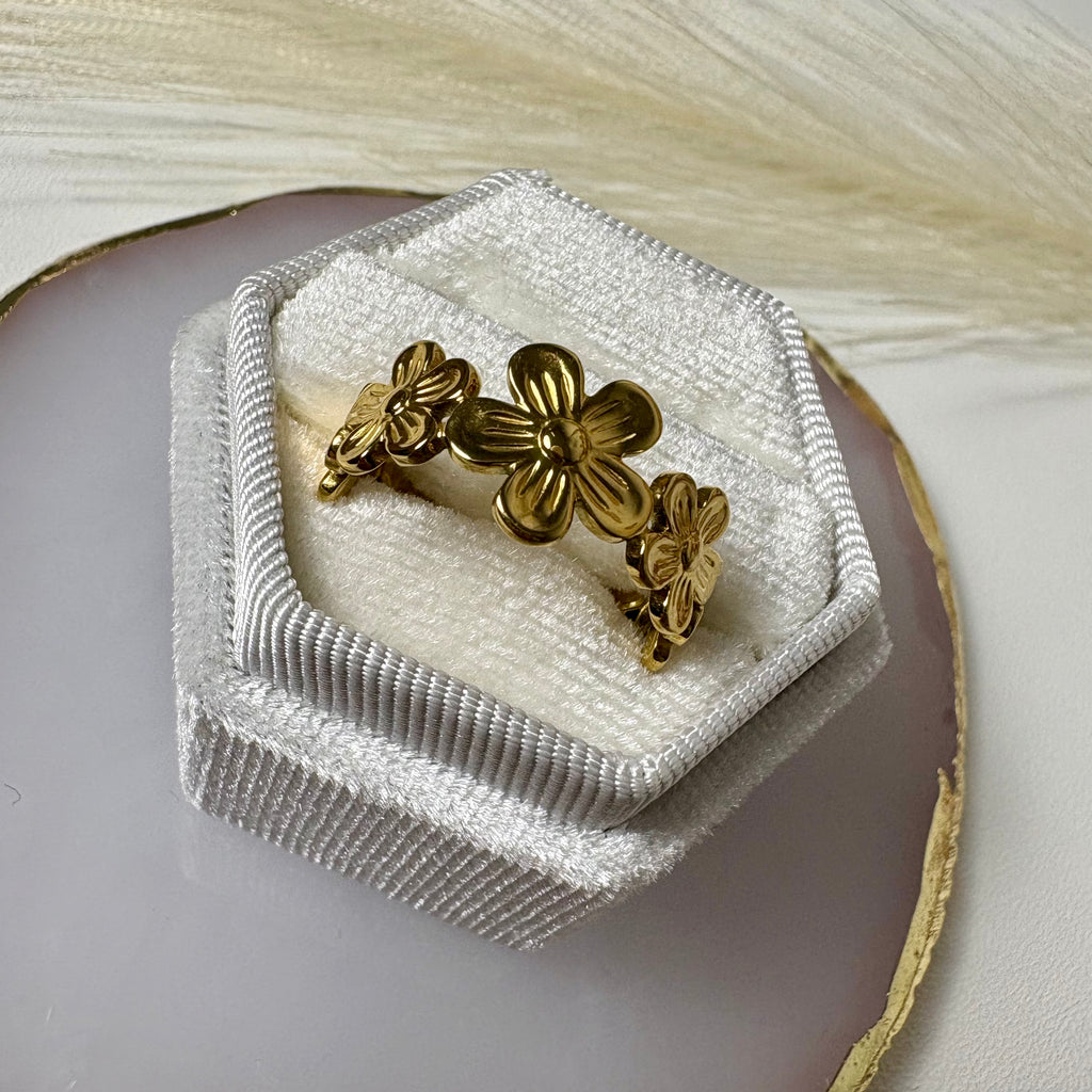 Retro Heart Ring