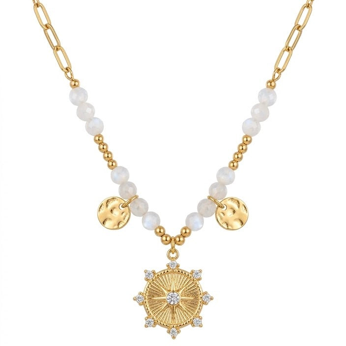 Solara Sun Beads Necklace