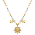 Solara Sun Beads Necklace