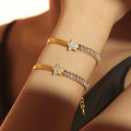 Star Charm Tennis Bracelet