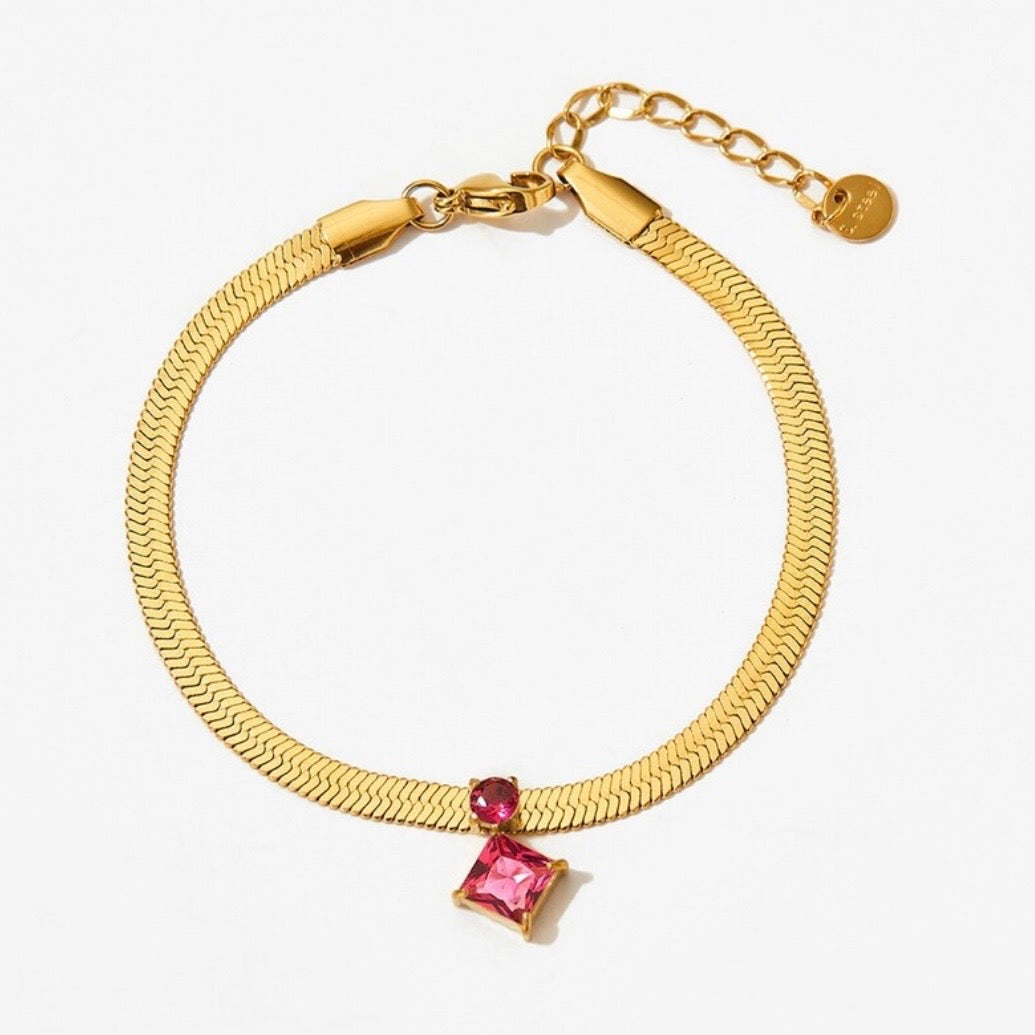 Scarlet spark Bracelet