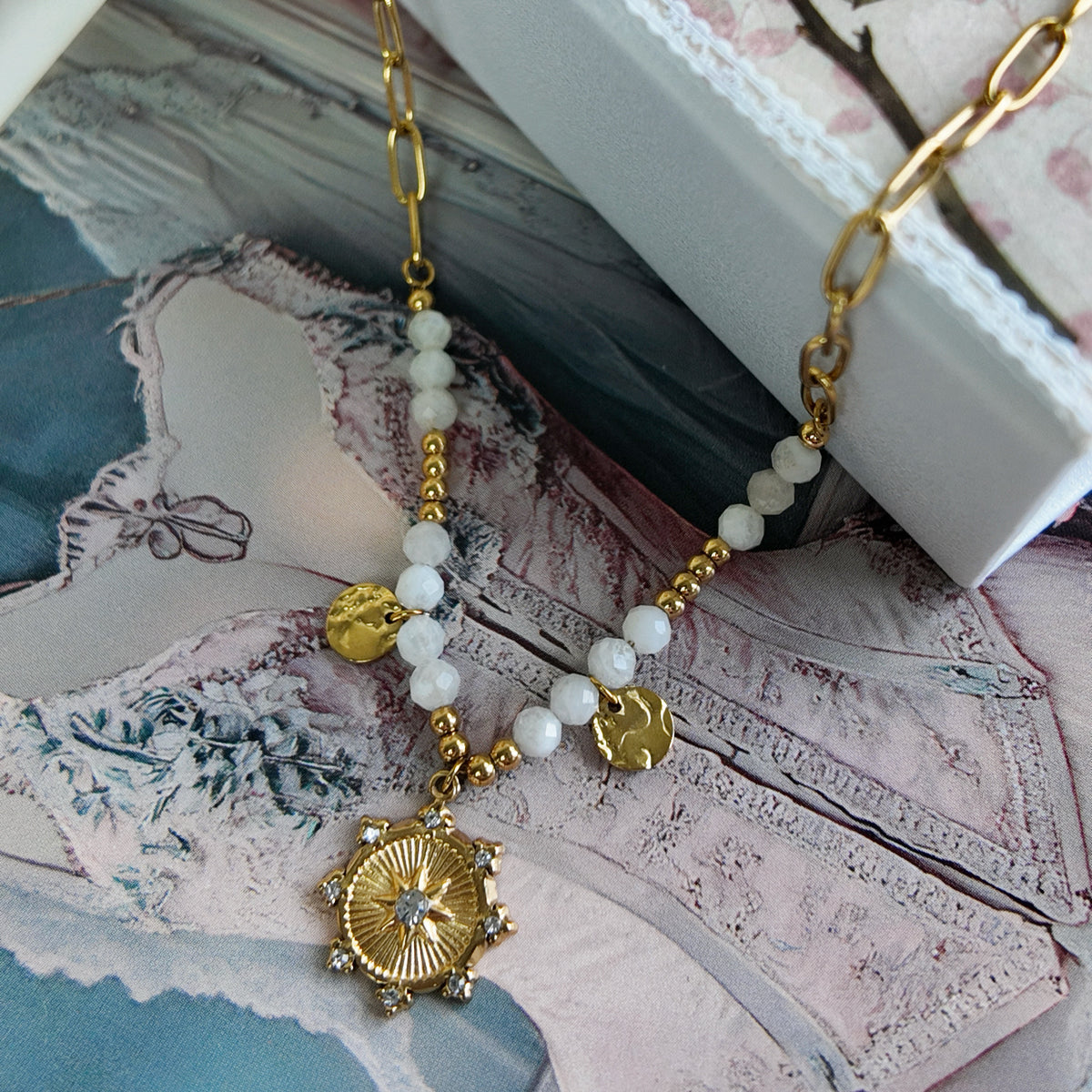 Solara Sun Beads Necklace